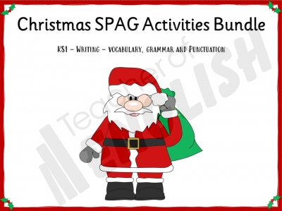 Christmas SPAG Activities Bundle - KS1